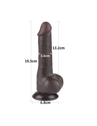 Realističan Crni dildo 7.5inch - Lvtoy00741-5